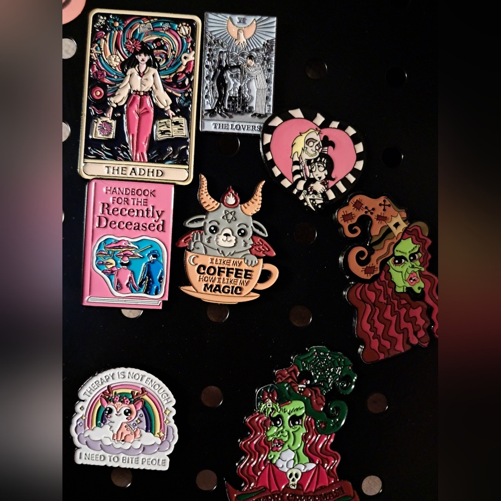 Colorful Enamel Pin Collection - Picture 12 of 16
